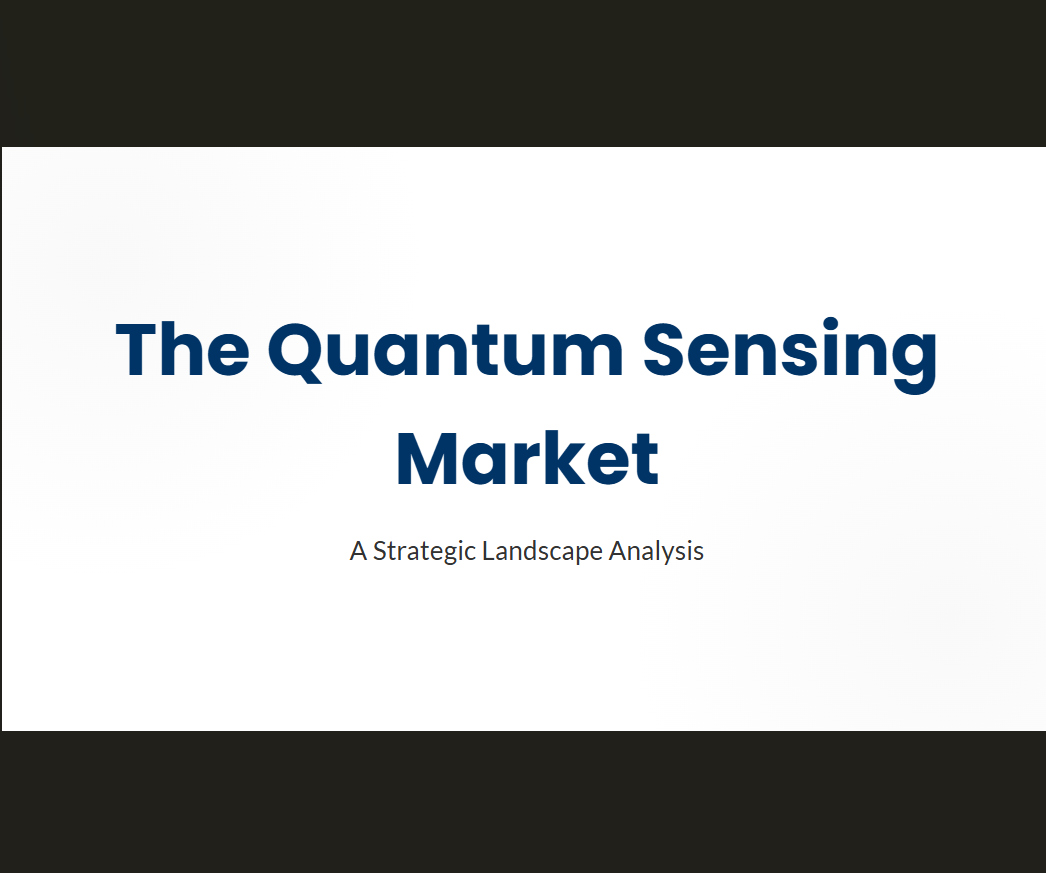 Quantum Sensing market briefing