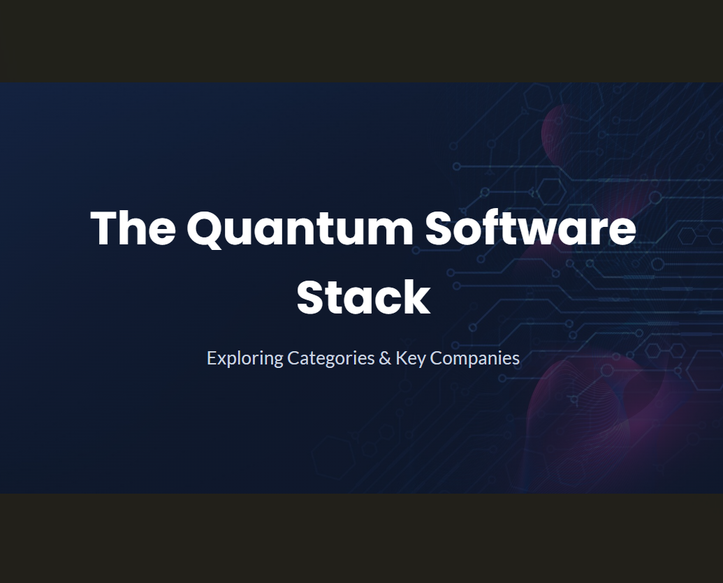 Quantum Software market briefing